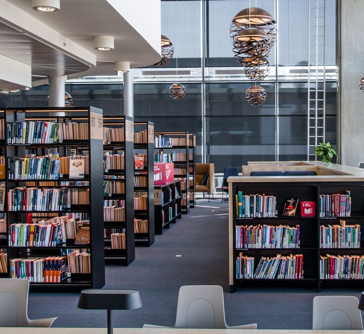 The library at campus Oslo